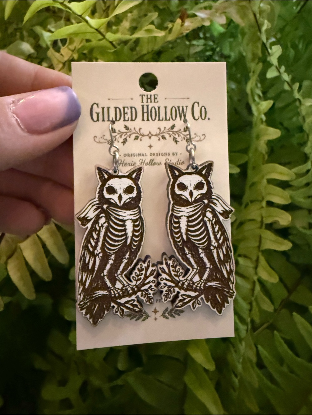 Owl SketDangle Earrings - Women Jewelry